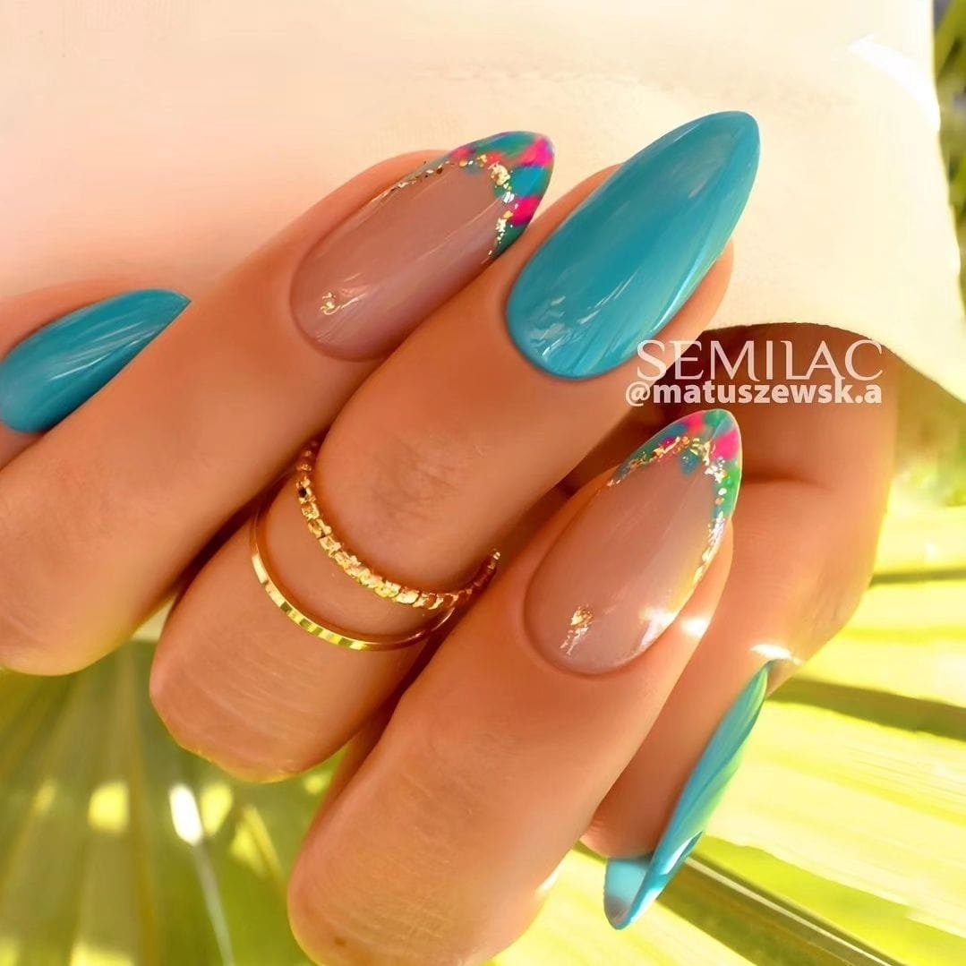 100+ Bright Summer Nails To Inspire You This 2023 images 104