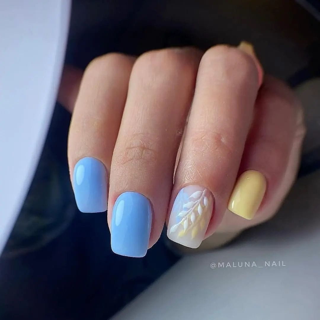 100+ Bright Summer Nails To Inspire You This 2023 images 97