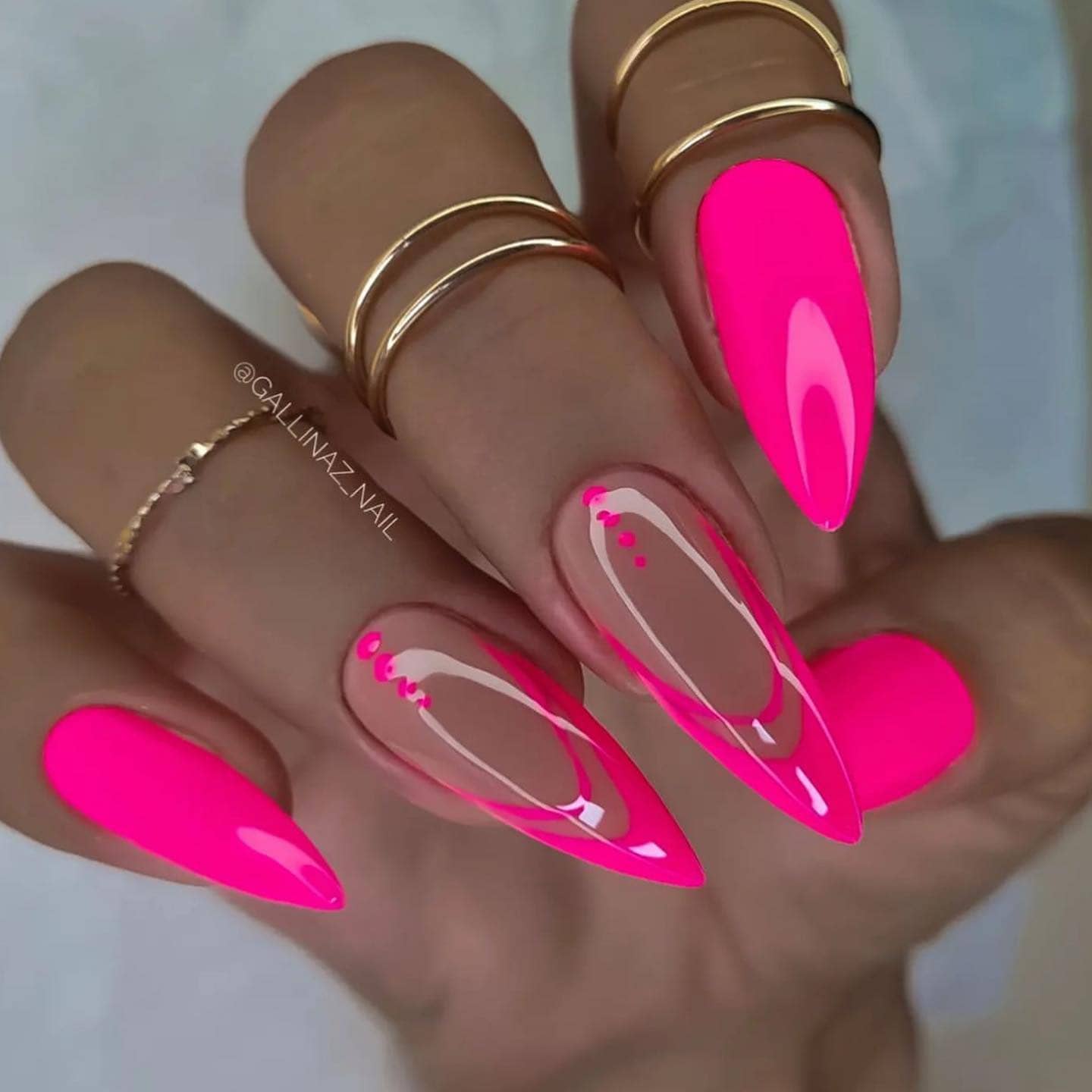 Over 100 Bright Summer Nail Art Designs That Will Be So Trendy images 100