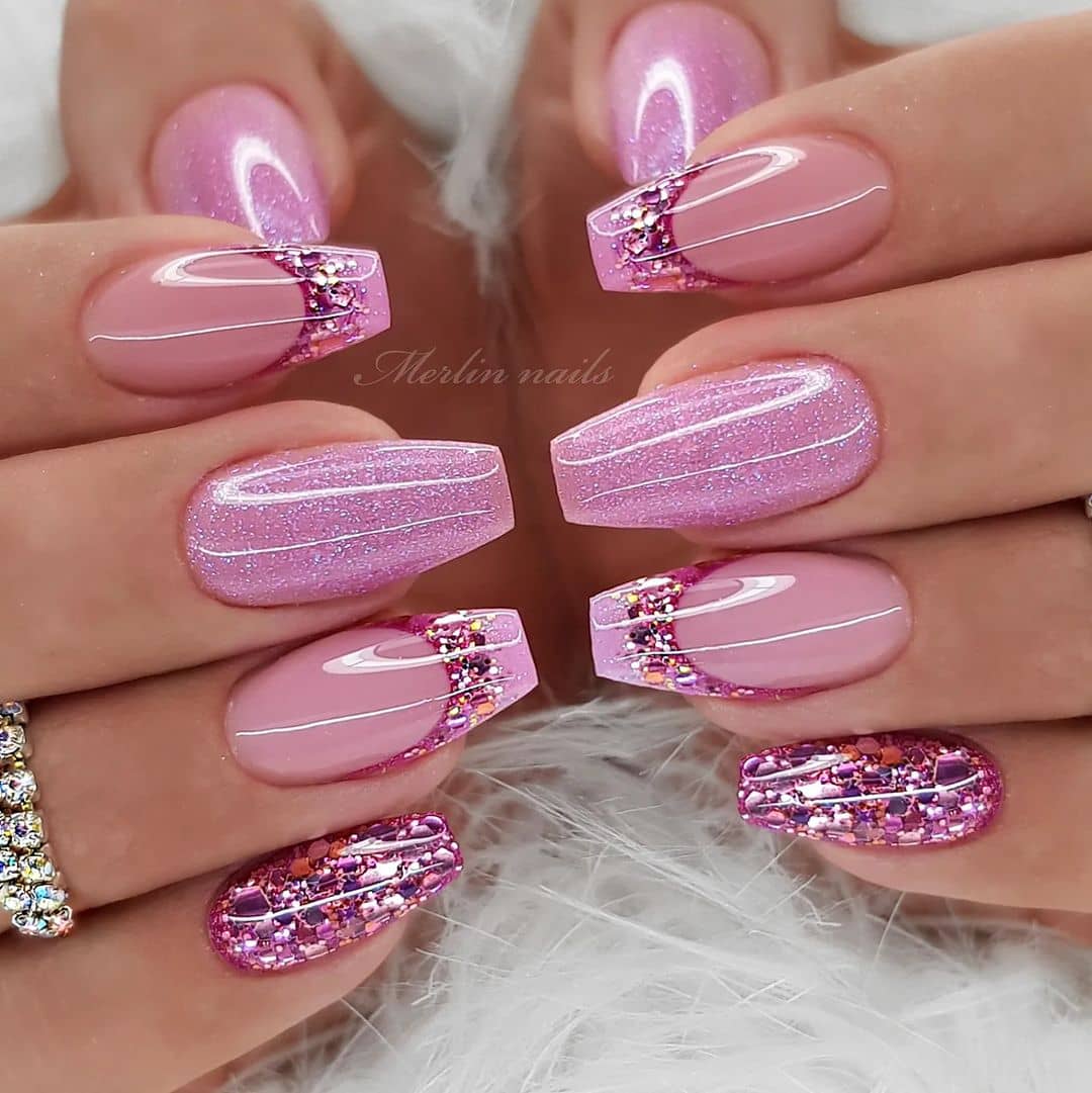 Over 100 Bright Summer Nail Art Designs That Will Be So Trendy images 105