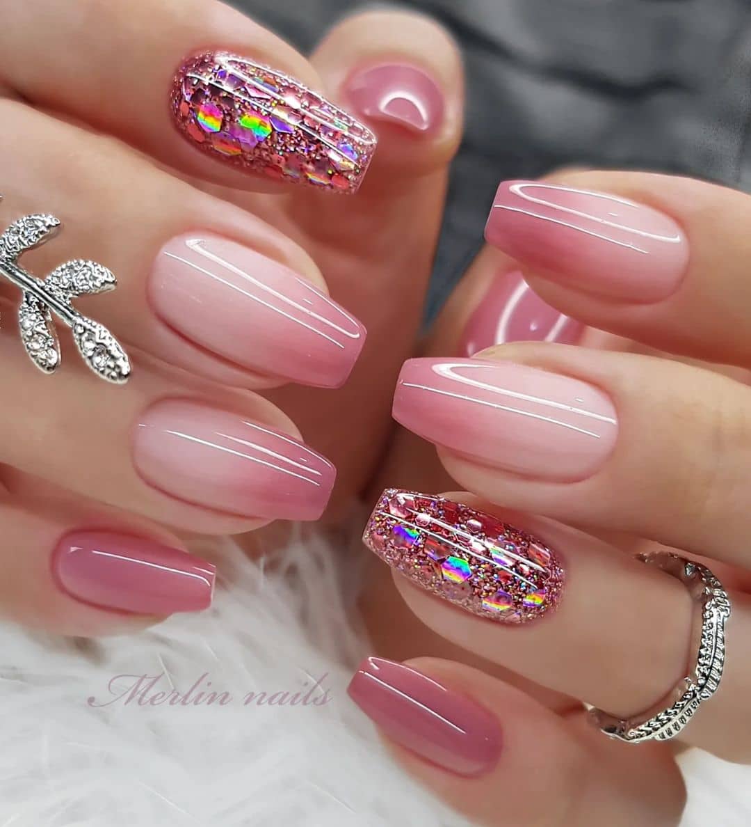 Over 100 Bright Summer Nail Art Designs That Will Be So Trendy images 111