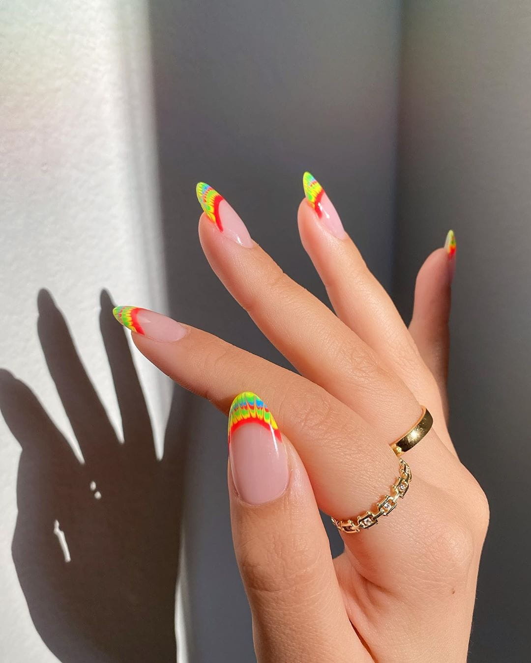 Over 100 Bright Summer Nail Art Designs That Will Be So Trendy images 14