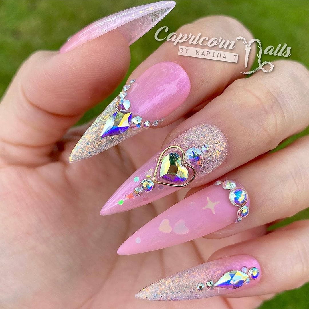 Over 100 Bright Summer Nail Art Designs That Will Be So Trendy images 55