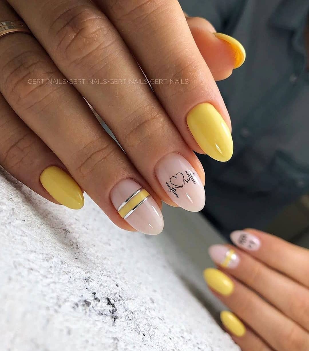 Over 100 Bright Summer Nail Art Designs That Will Be So Trendy images 58