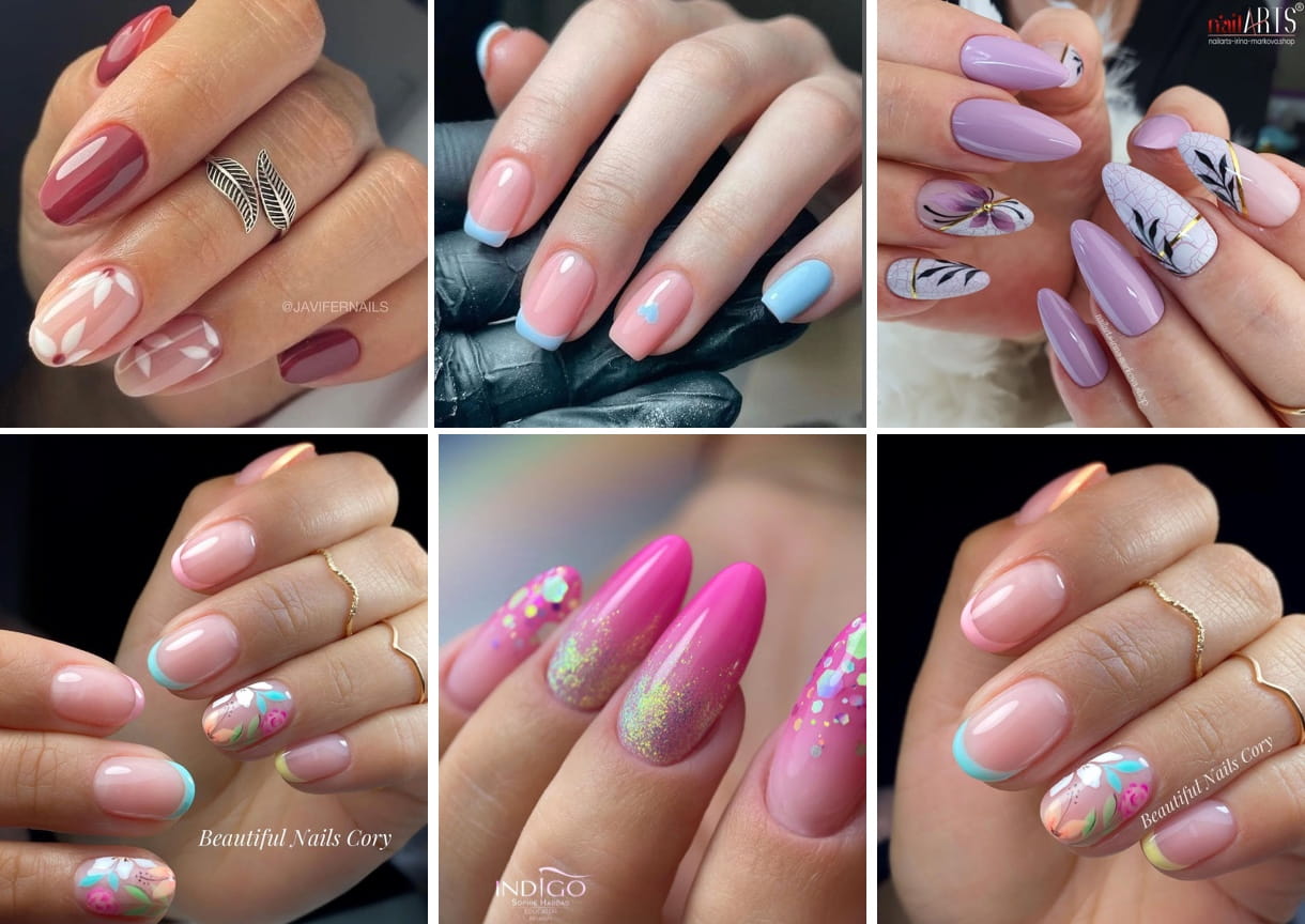 100+ Trendy And Cute Fall Nail Designs And Fall Nail Colors In 2023