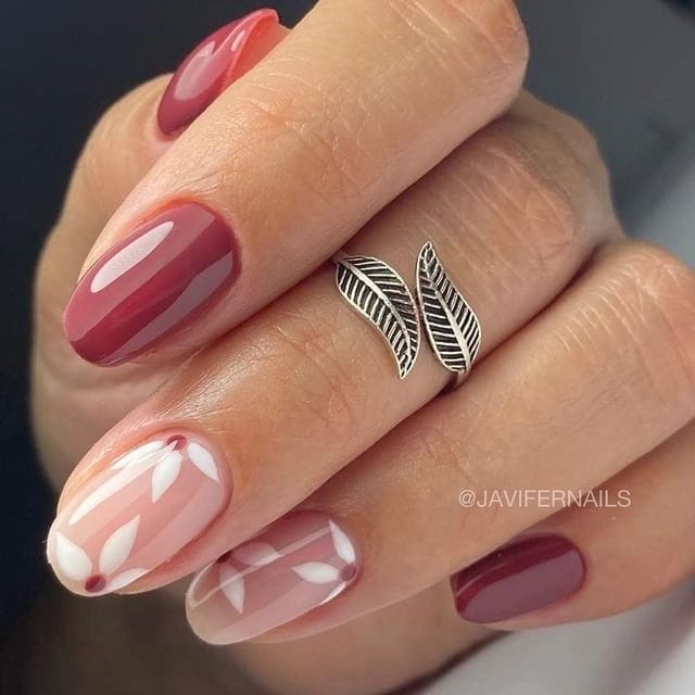 100+ Trendy And Cute Fall Nail Designs And Fall Nail Colors In 2023 images 11