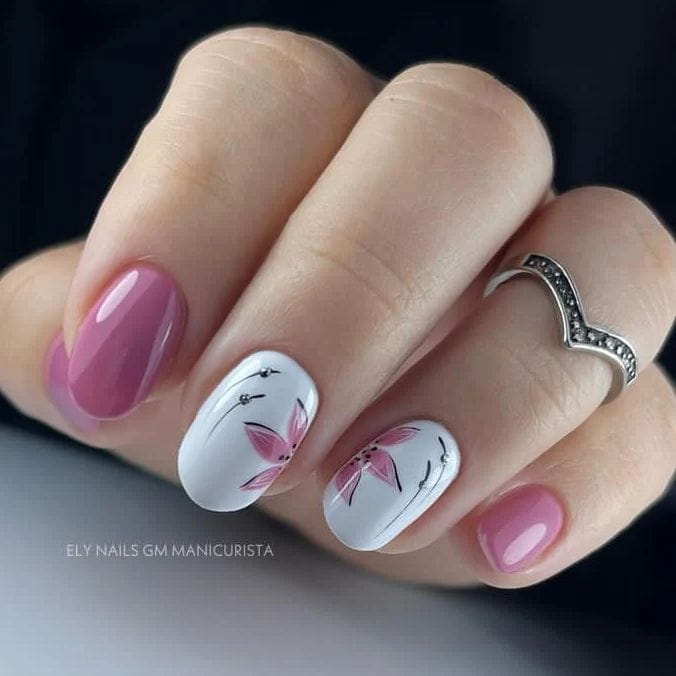 100+ Trendy And Cute Fall Nail Designs And Fall Nail Colors In 2023 images 110