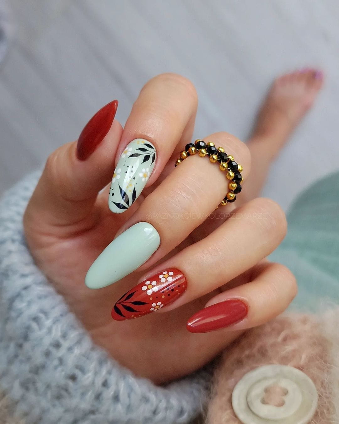 100+ Trendy And Cute Fall Nail Designs And Fall Nail Colors In 2023 images 19