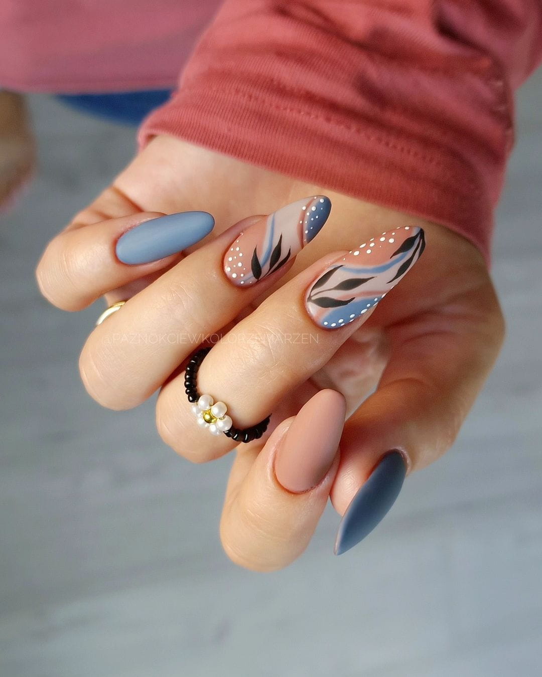 100+ Trendy And Cute Fall Nail Designs And Fall Nail Colors In 2023 images 74