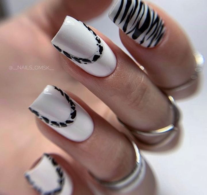 100+ Trendy And Cute Fall Nail Designs And Fall Nail Colors In 2023 images 89