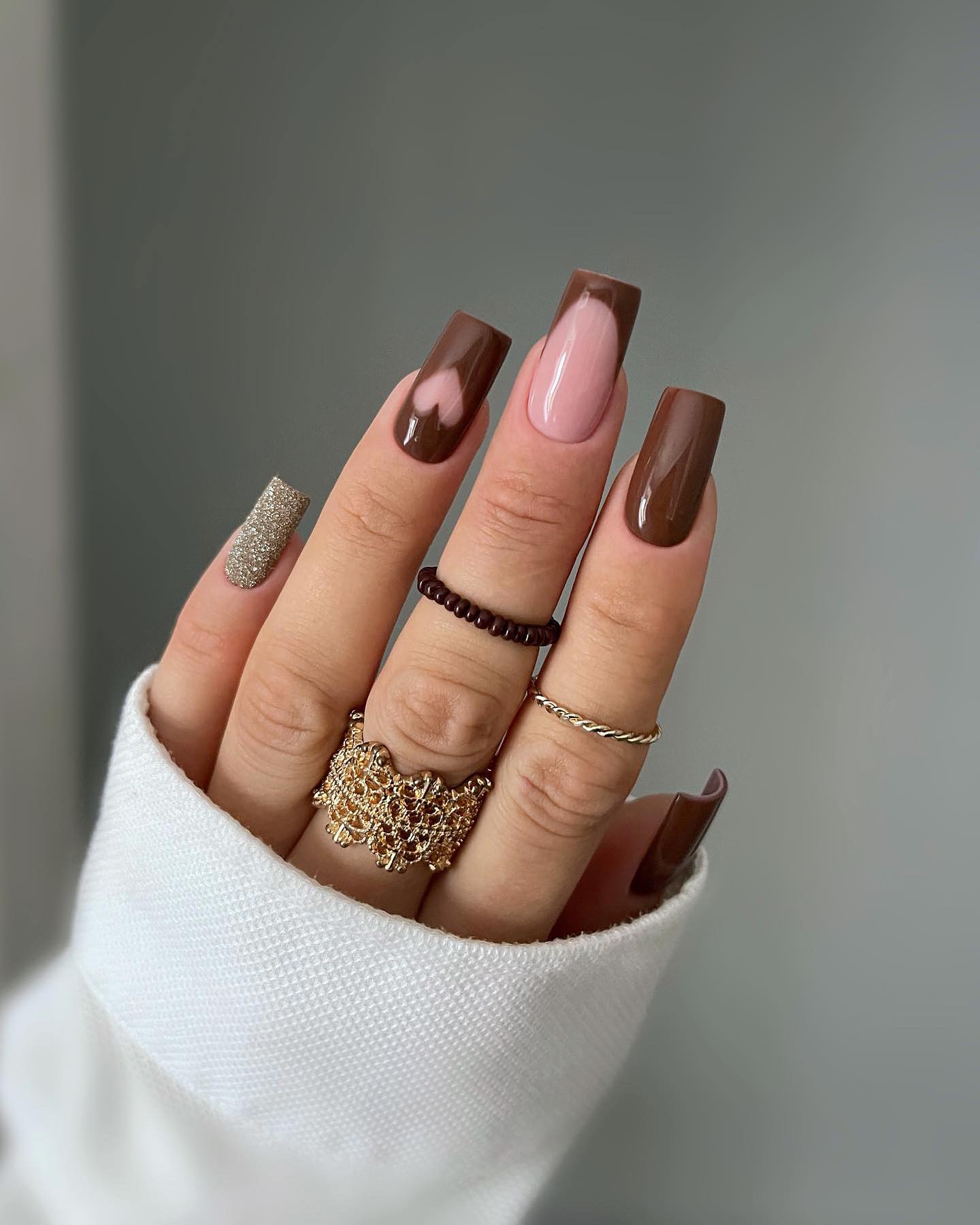 100+ Gorgeous Winter Nail Designs And Ideas images 41