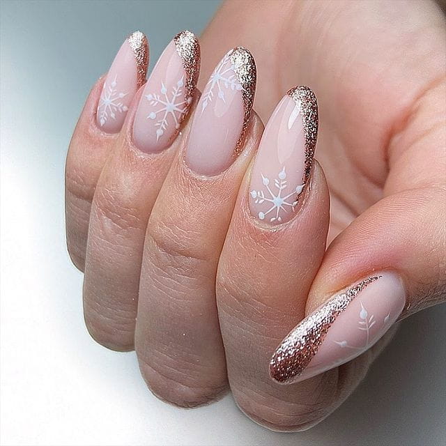 100+ Gorgeous Winter Nail Designs And Ideas images 53