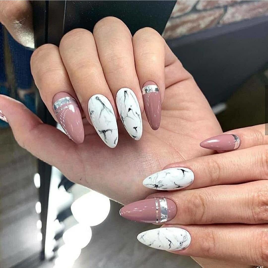 100+ Gorgeous Winter Nail Designs And Ideas images 69