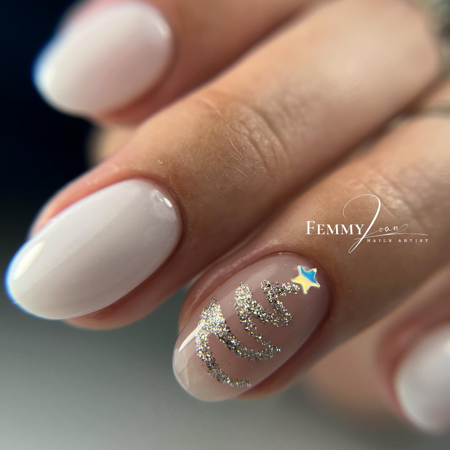 100+ Gorgeous Winter Nail Designs And Ideas images 78