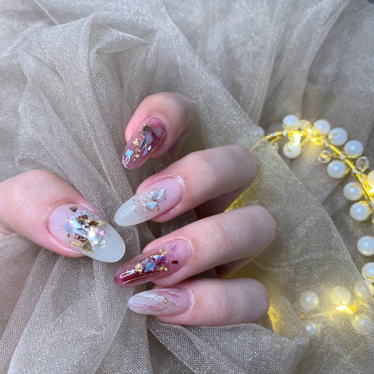 100+ Gorgeous Winter Nail Designs And Ideas images 81