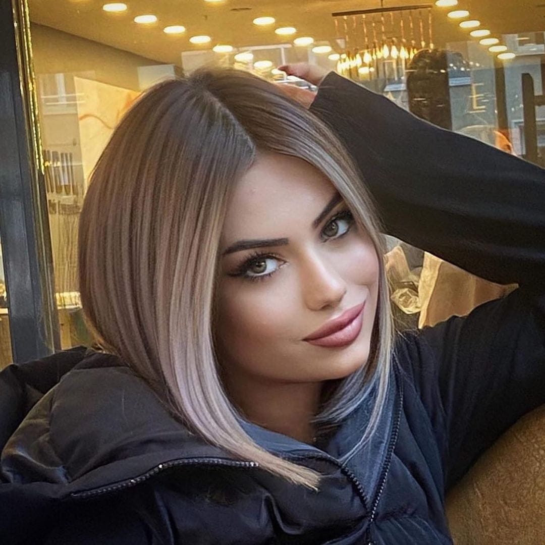 100+ Hairstyle And Hair Colors For Winter That Are Trending images 55