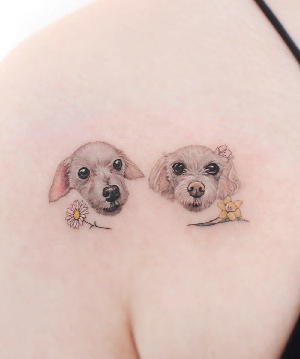 10 Cute Animal Tattoos That Will Melt Your Heart images 1