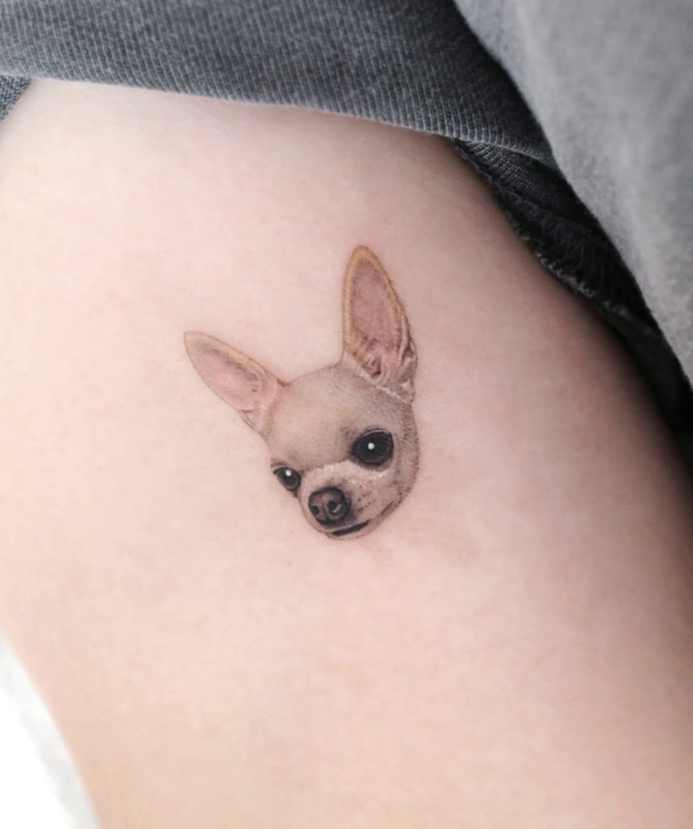 10 Cute Animal Tattoos That Will Melt Your Heart images 2