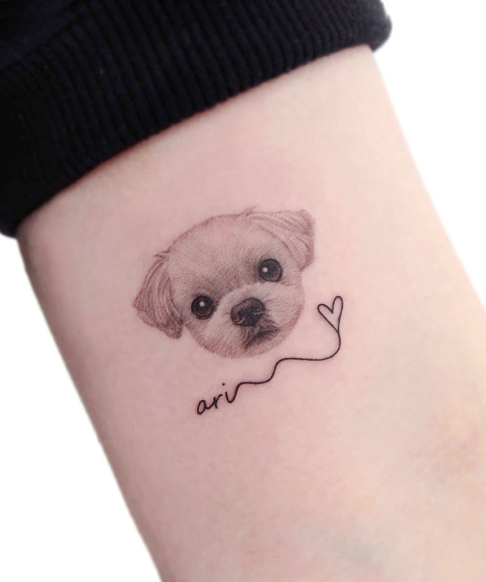 10 Cute Animal Tattoos That Will Melt Your Heart images 3