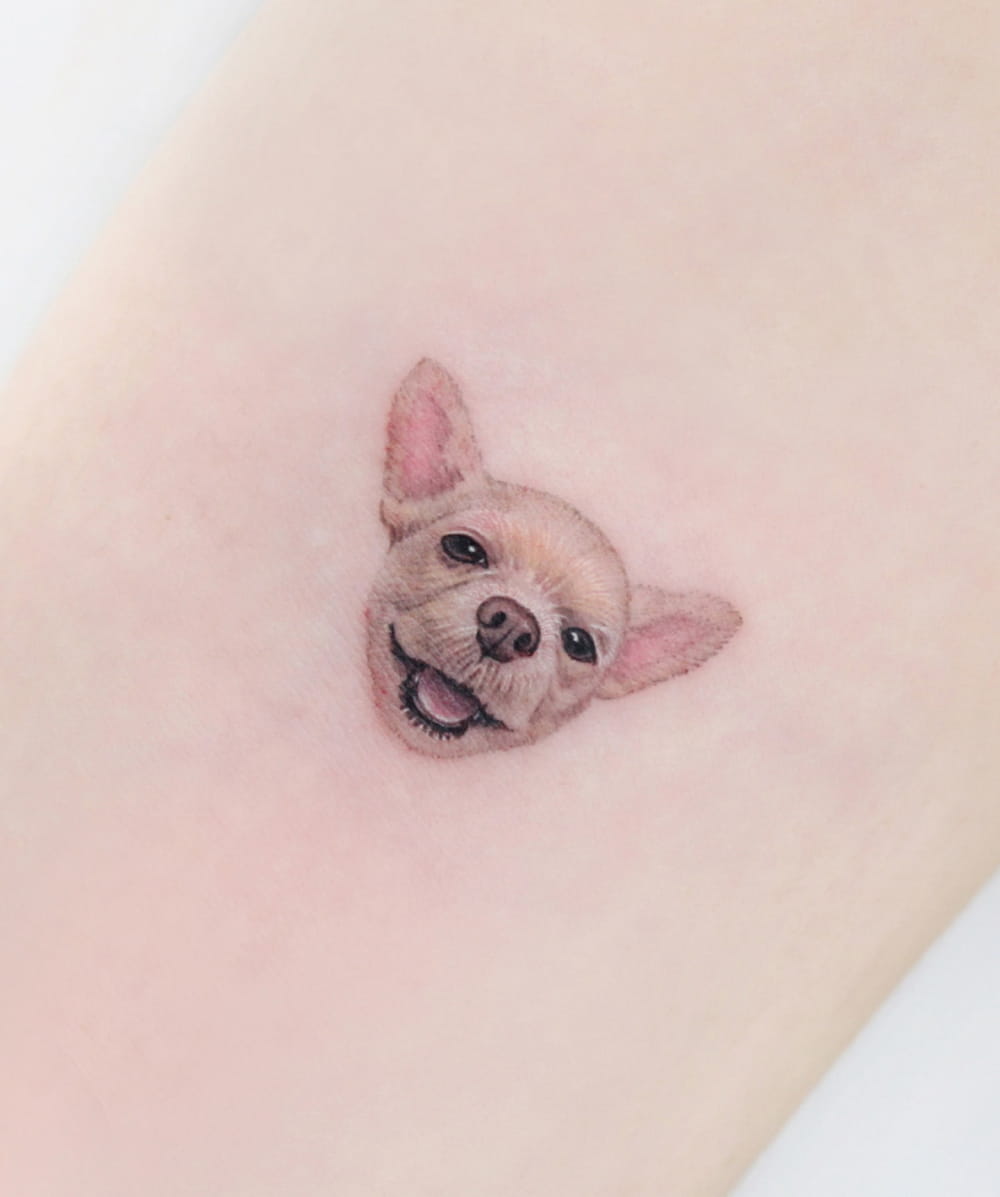 10 Cute Animal Tattoos That Will Melt Your Heart images 7