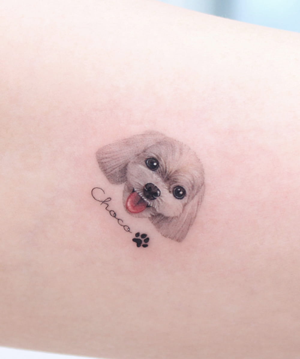 10 Cute Animal Tattoos That Will Melt Your Heart images 8