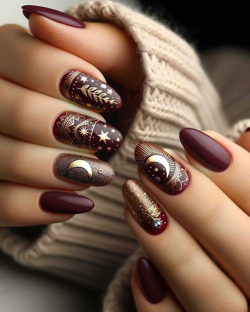 30 Best Fall Nail Designs You Will Love 2024 images 3