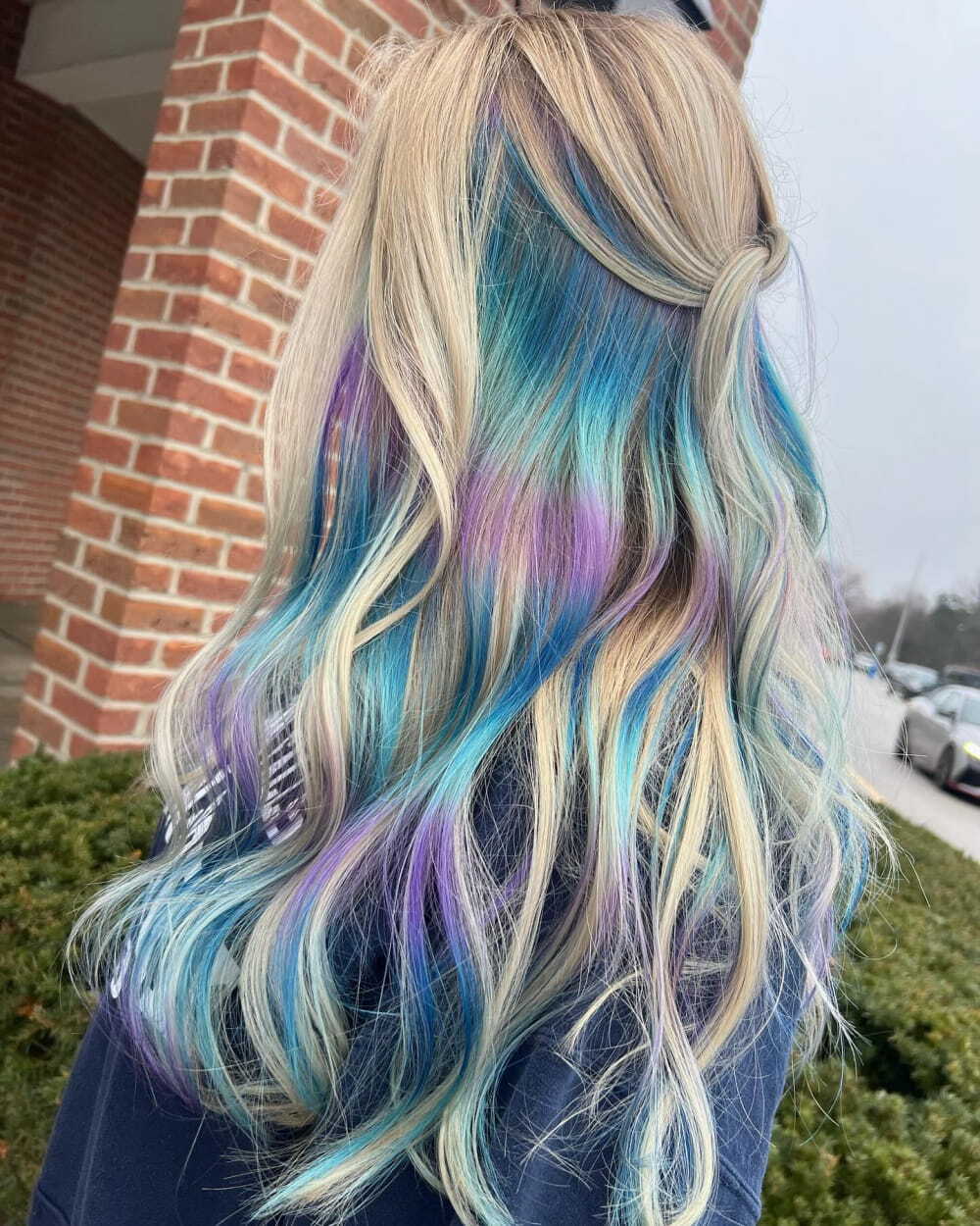 20+ Best Rainbow Hair Colors For Women 2024 images 3