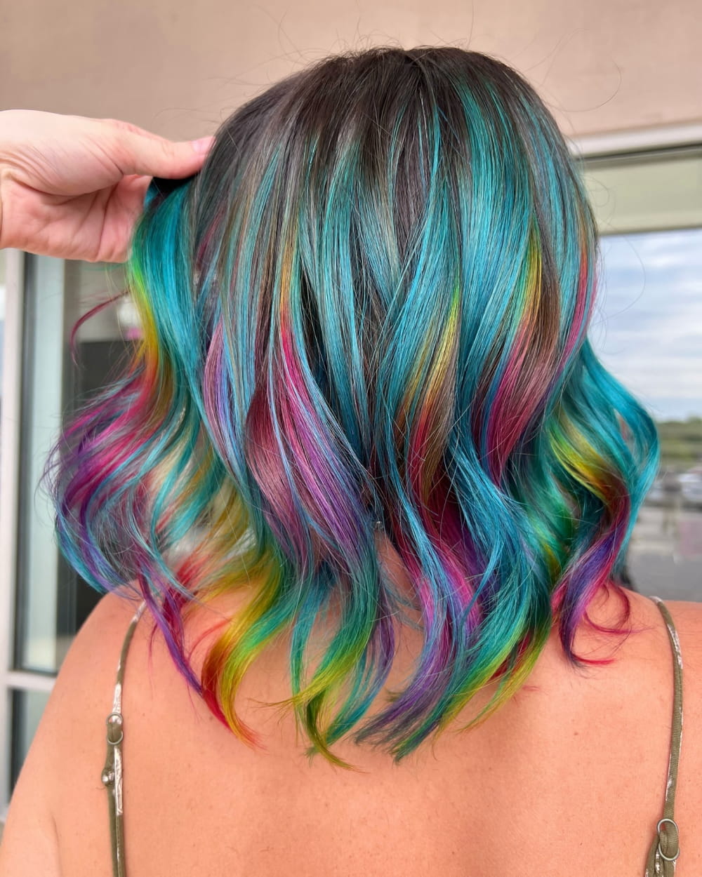 20+ Best Rainbow Hair Colors For Women 2024 images 18