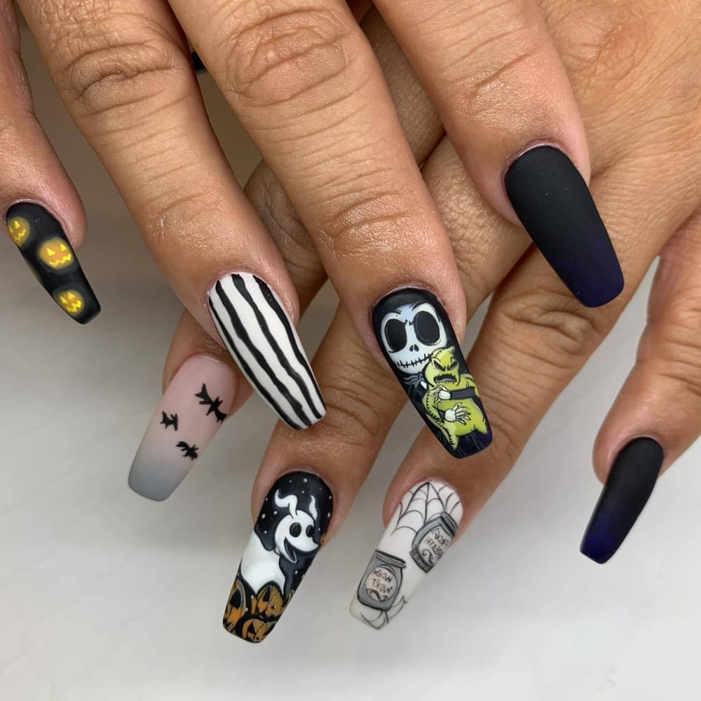 Spooky Halloween Nail Designs You Must Try 2024 images 12