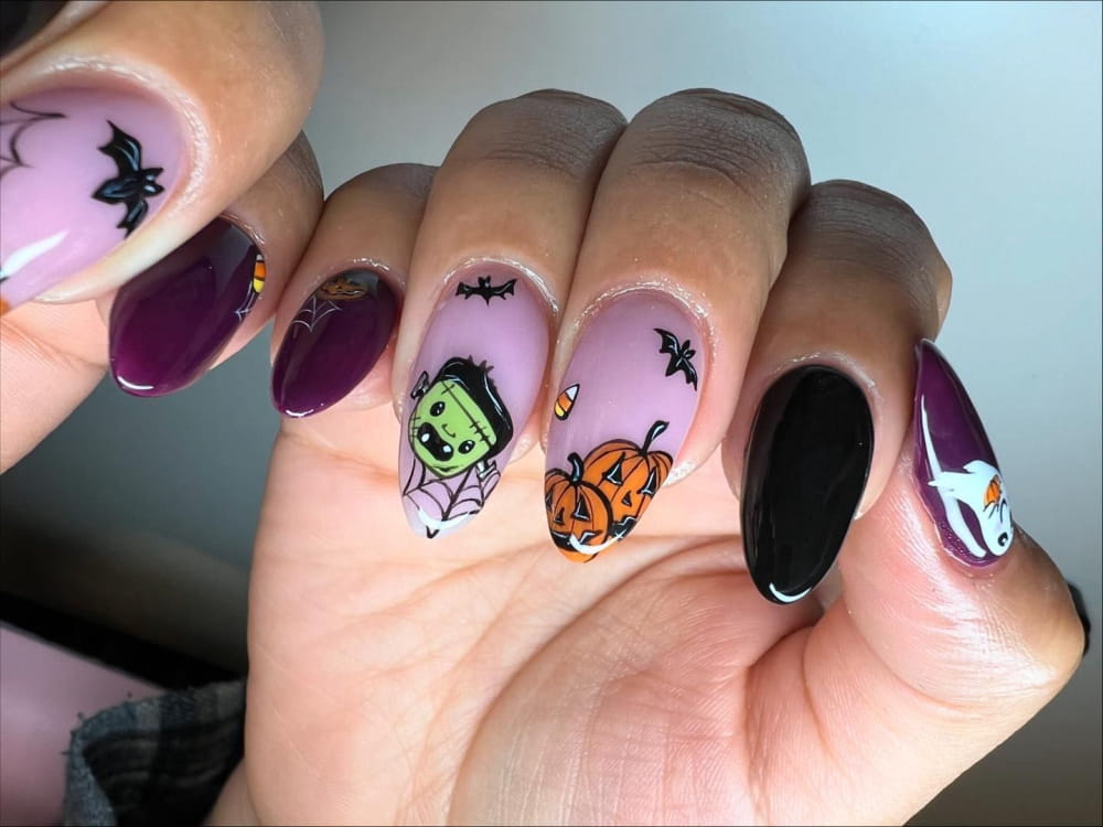 Spooky Halloween Nail Designs You Must Try 2024 images 23