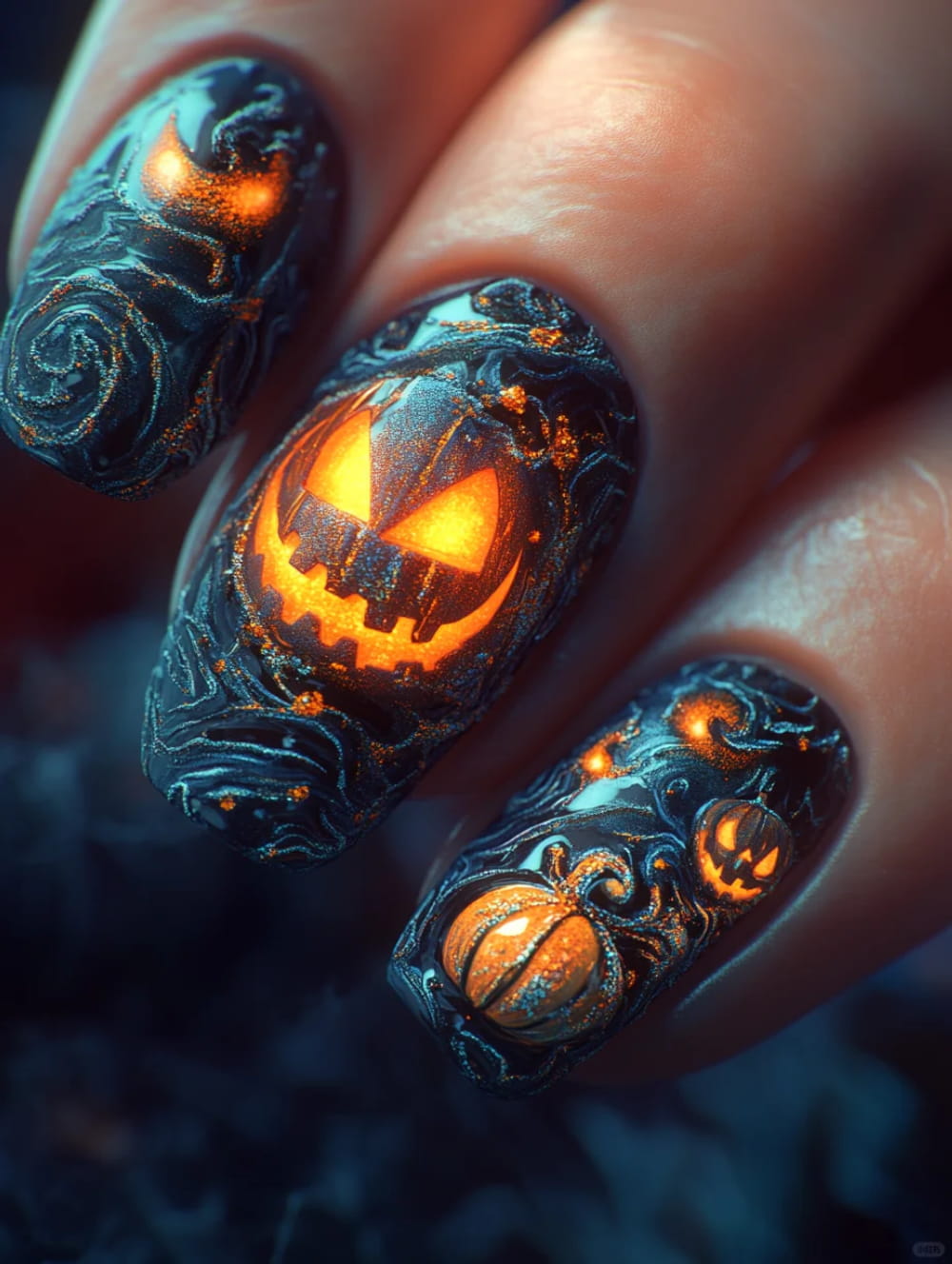 Spooky Halloween Nail Art Ideas To Try This Year images 7