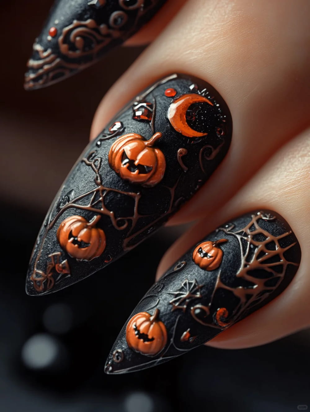 Spooky Halloween Nail Art Ideas To Try This Year images 17