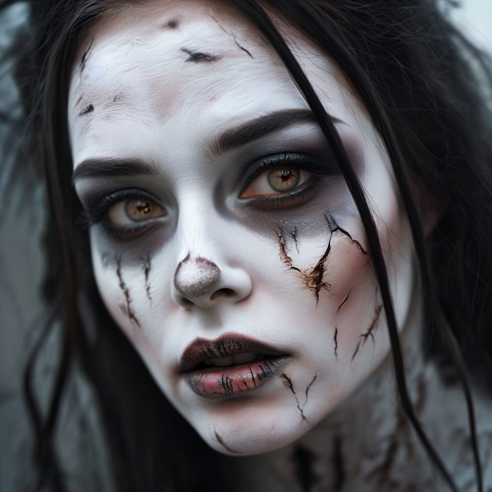 100+ Scary Halloween Makeup Ideas And Looks You’ll Love (2024) images 10