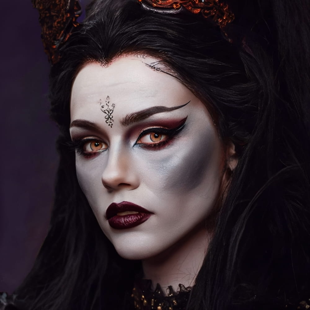 100+ Scary Halloween Makeup Ideas And Looks You’ll Love (2024) images 12