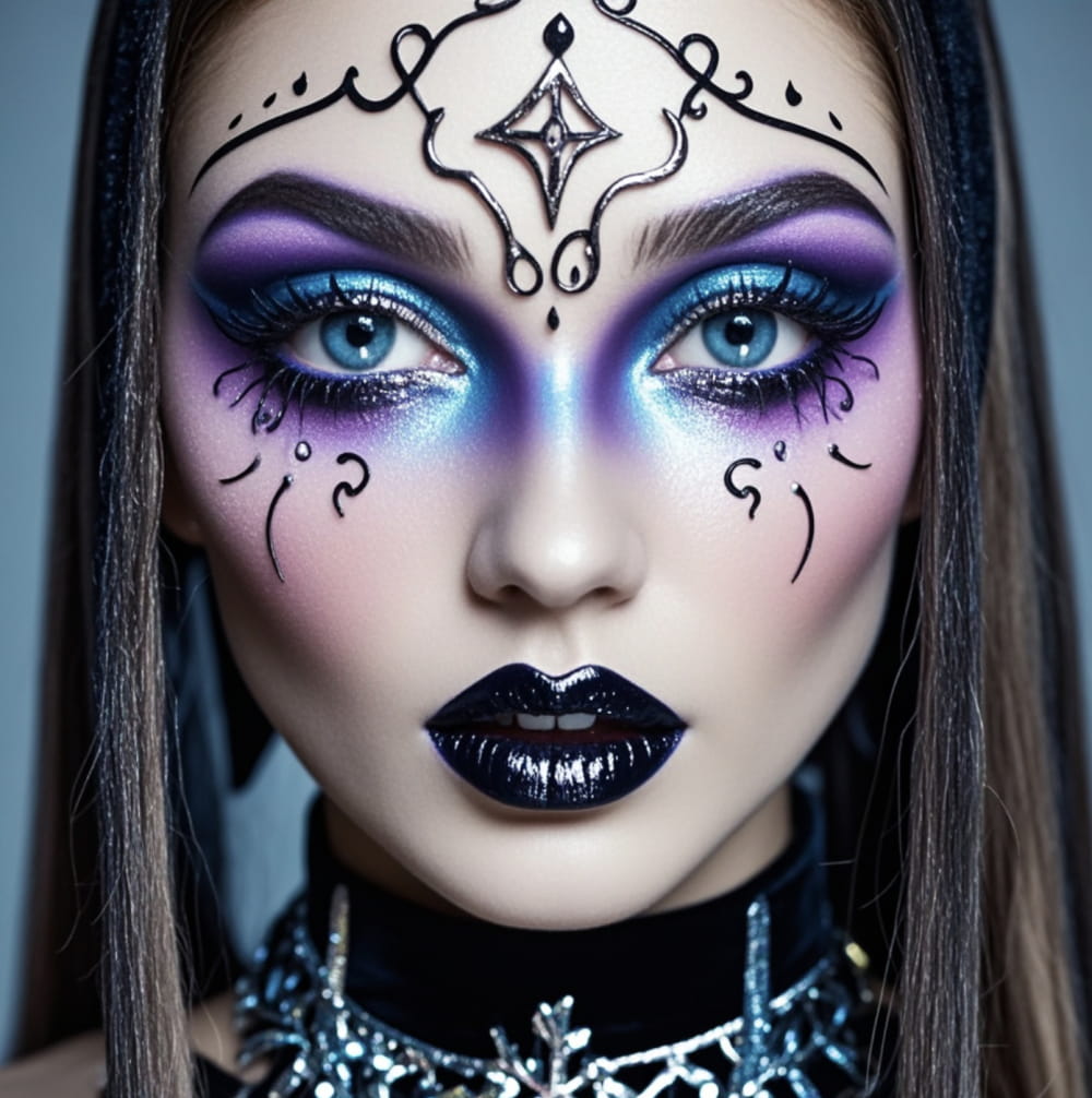 100+ Scary Halloween Makeup Ideas And Looks You’ll Love (2024) images 25