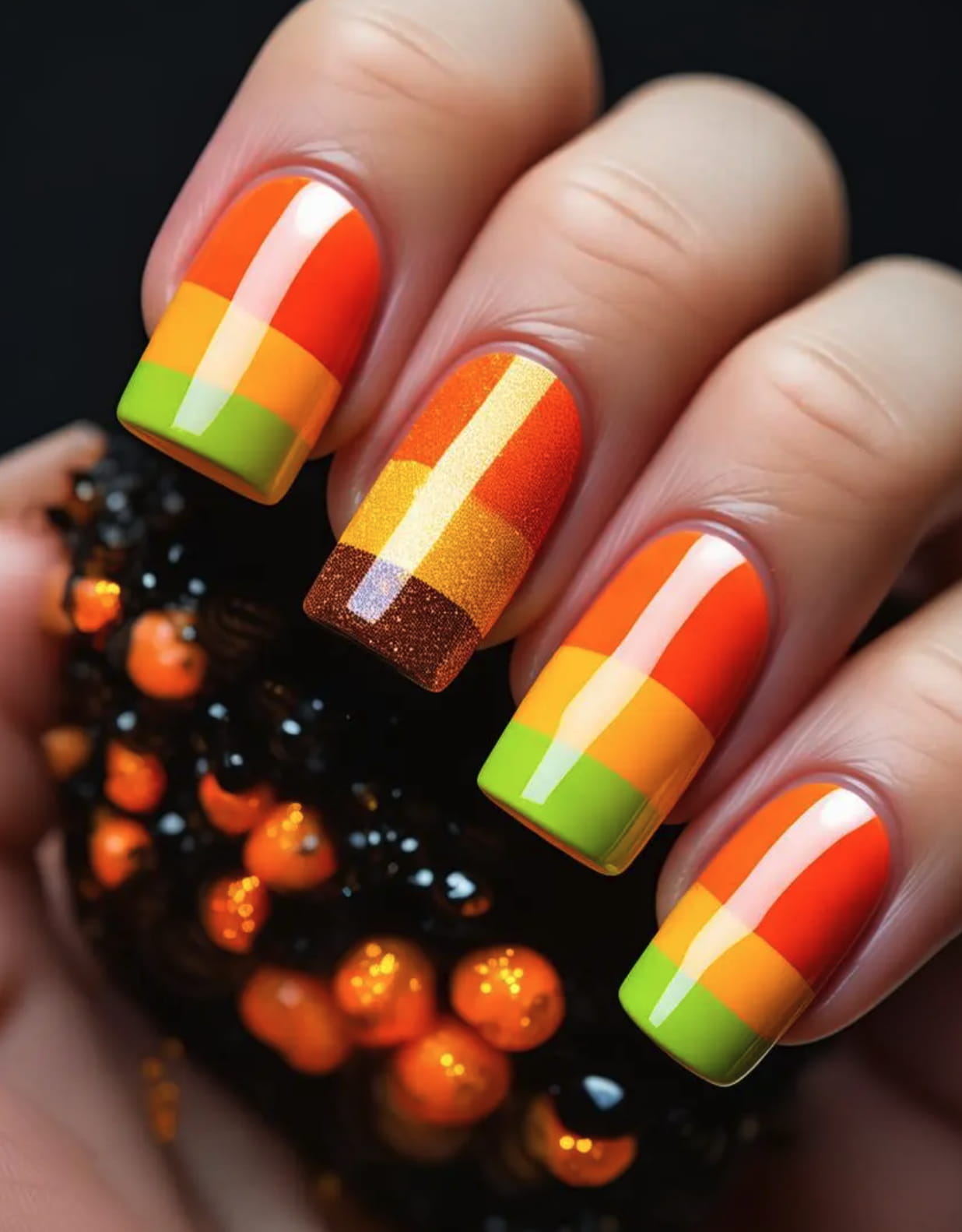 30+ Halloween Nail Arts And Halloween Nail Designs images 4