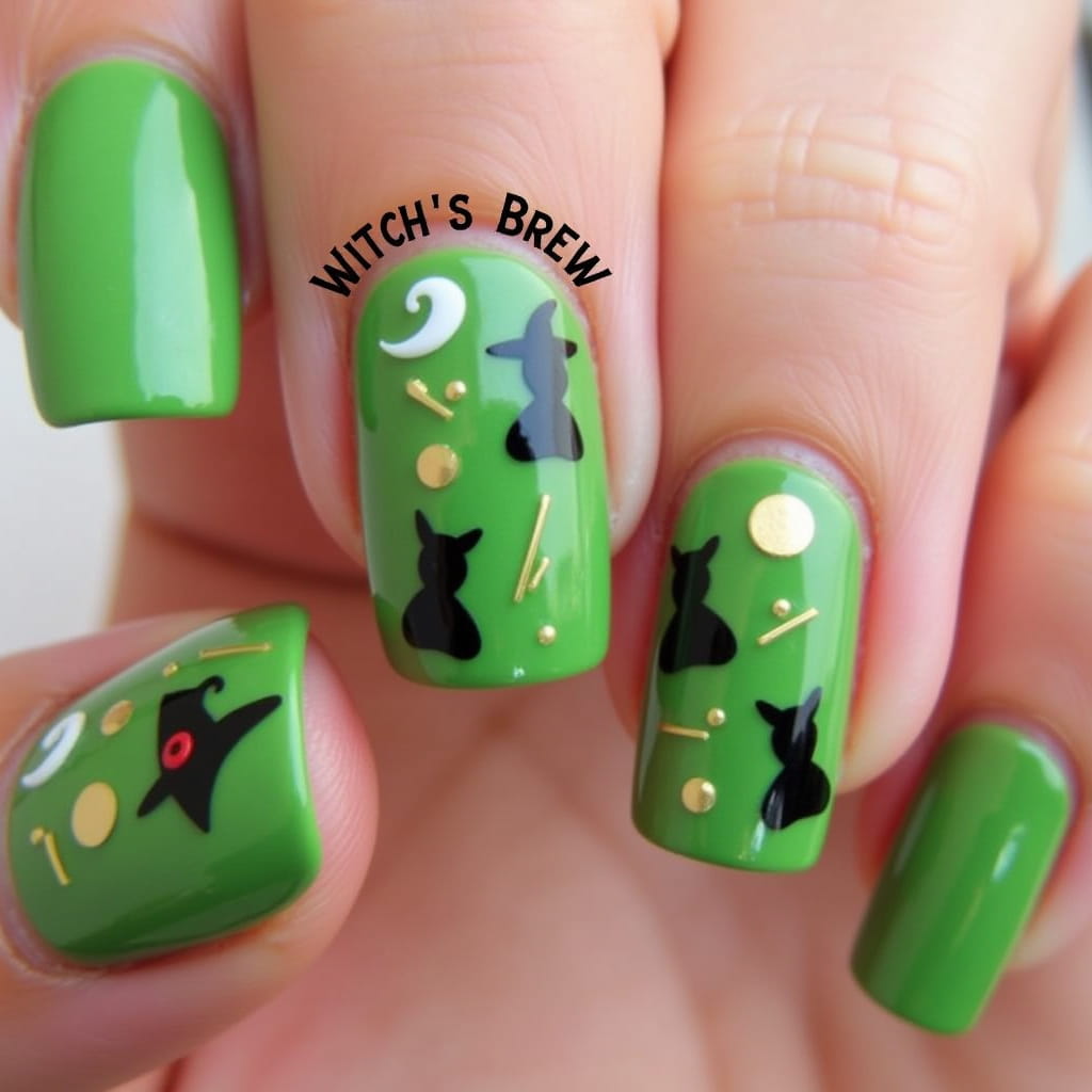 30+ Halloween Nail Arts And Halloween Nail Designs images 5