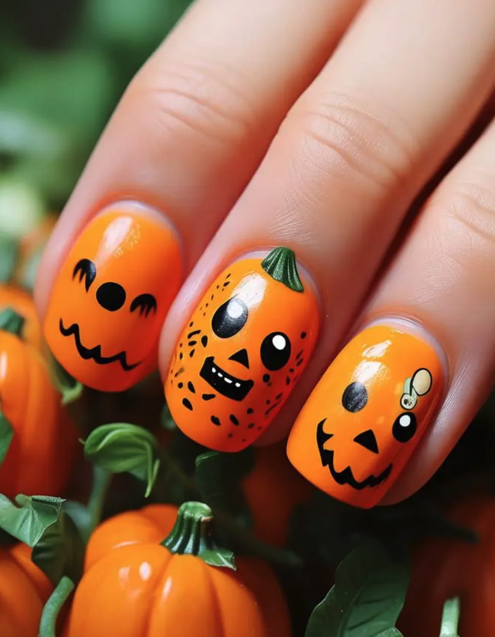 30+ Halloween Nail Arts And Halloween Nail Designs images 17