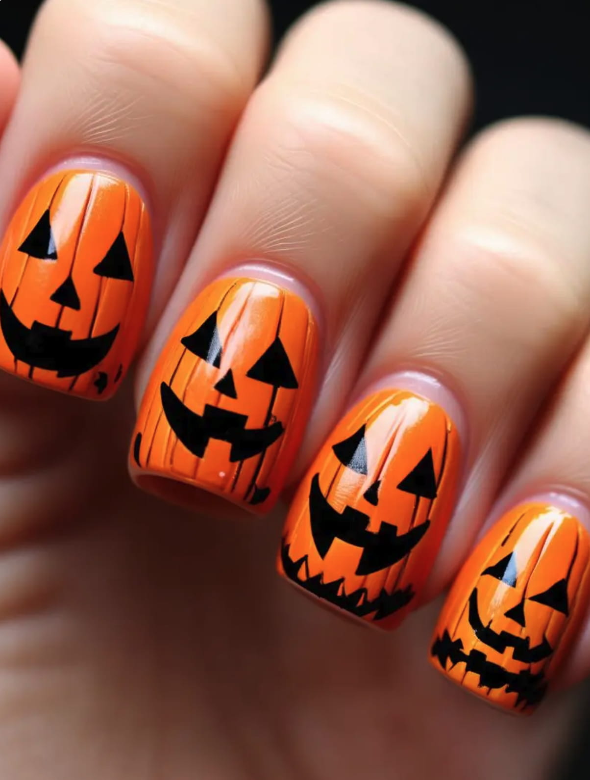 30+ Halloween Nail Arts And Halloween Nail Designs images 24