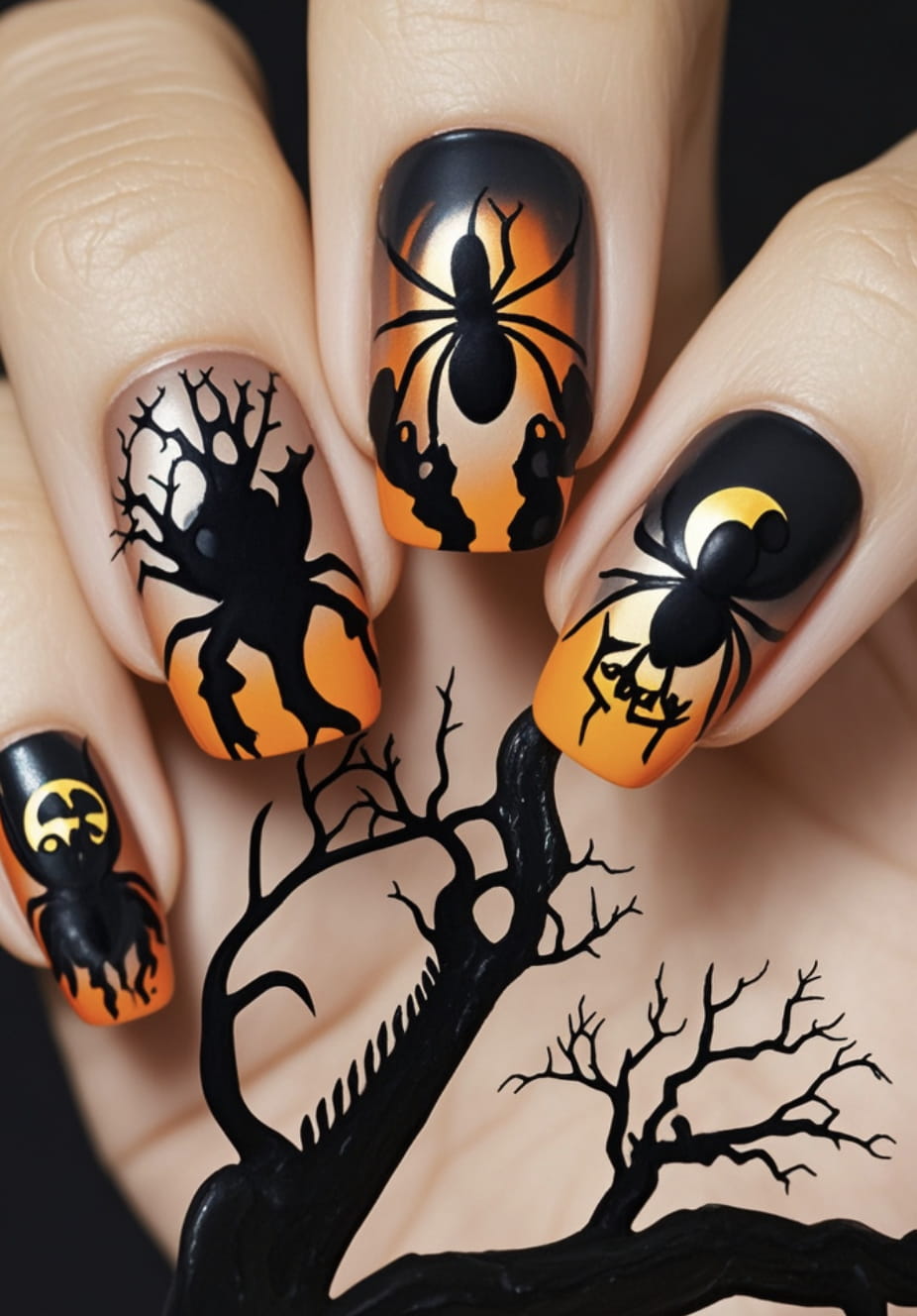 30+ Halloween Nail Arts And Halloween Nail Designs images 25