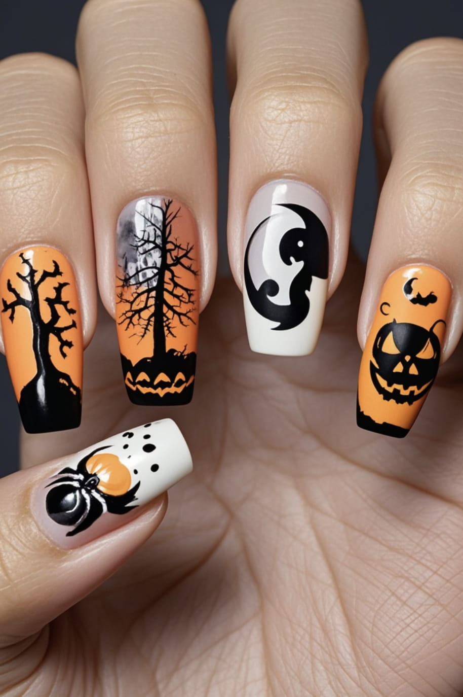 30+ Halloween Nail Arts And Halloween Nail Designs images 26