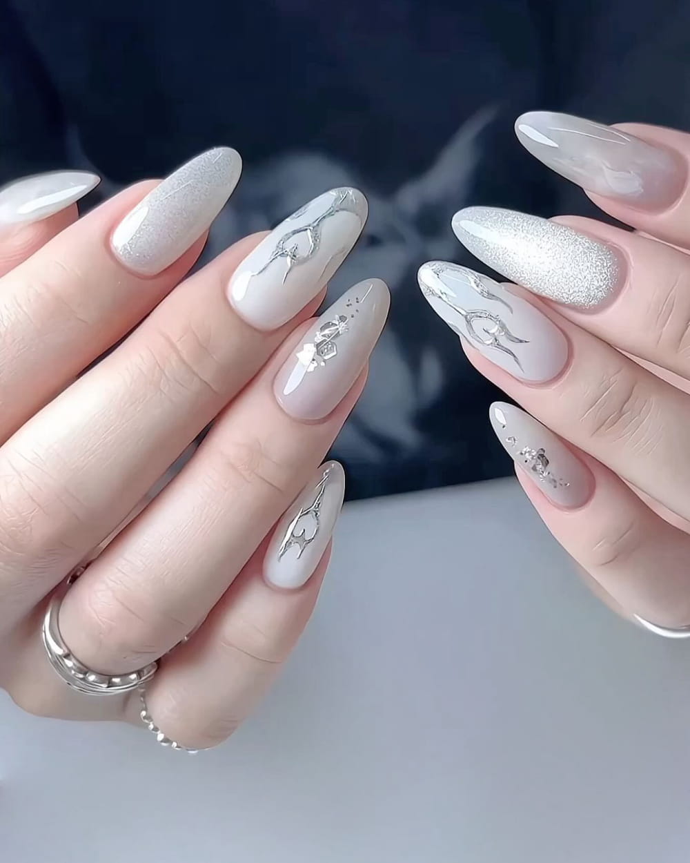 Nail It This Winter: 50+ Trendy Short Winter Nail Ideas & Winter Nail Trends images 7