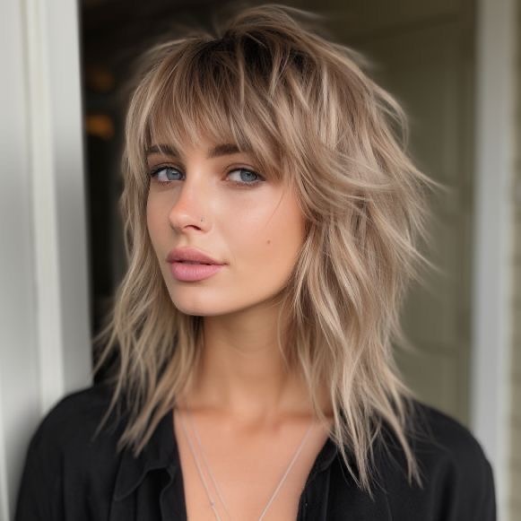 50+ Trendy Shaggy Hairstyles For Women You Have To See In 2025 images 41