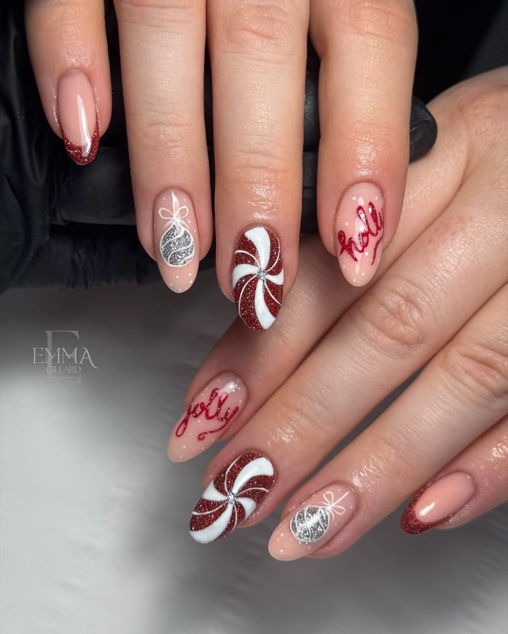 50+ Elegant And Simple Winter Nail Designs To Explore In 2024 | Trending Winter Nail Ideas images 12