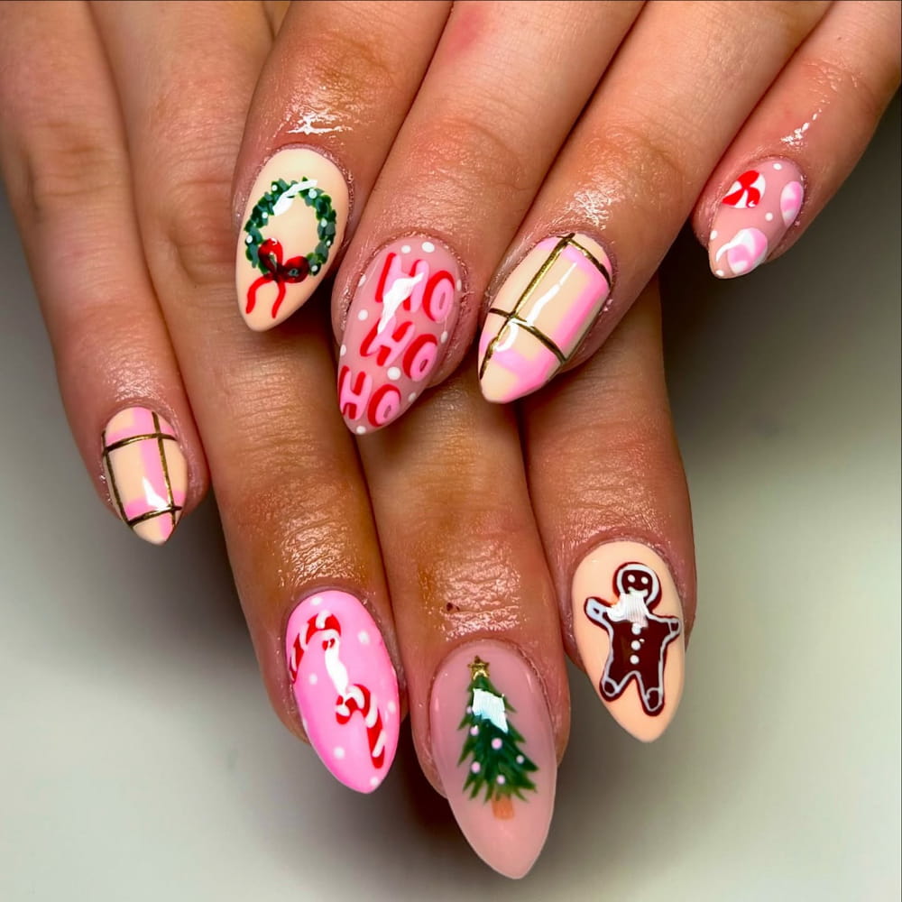 50+ Elegant And Simple Winter Nail Designs To Explore In 2024 | Trending Winter Nail Ideas images 14