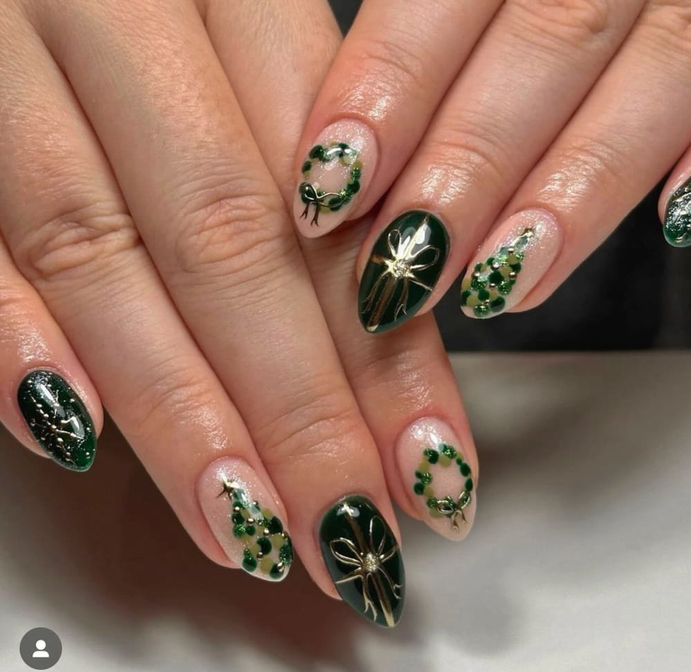 50+ Elegant And Simple Winter Nail Designs To Explore In 2024 | Trending Winter Nail Ideas images 24