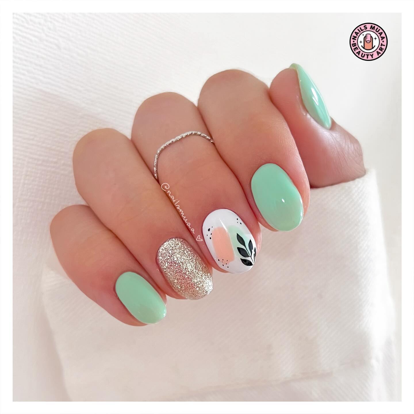 100 Of The Best Spring Inspired Nail Designs images 62