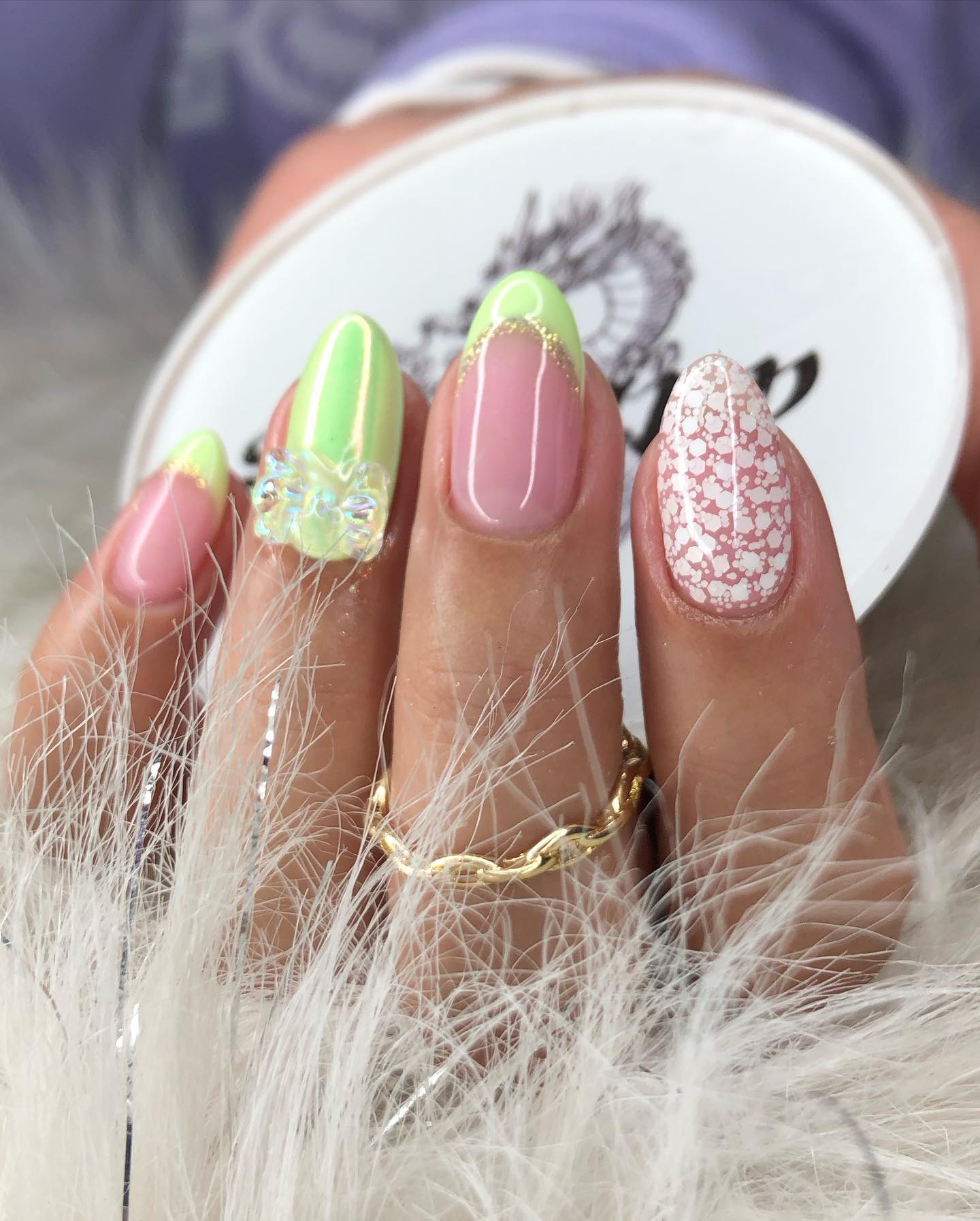 100 Of The Best Spring Inspired Nail Designs images 84