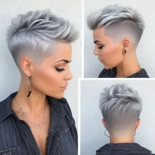 100+ Very Short Haircuts For 2024 - Really Cute Short Hair For Women images 38