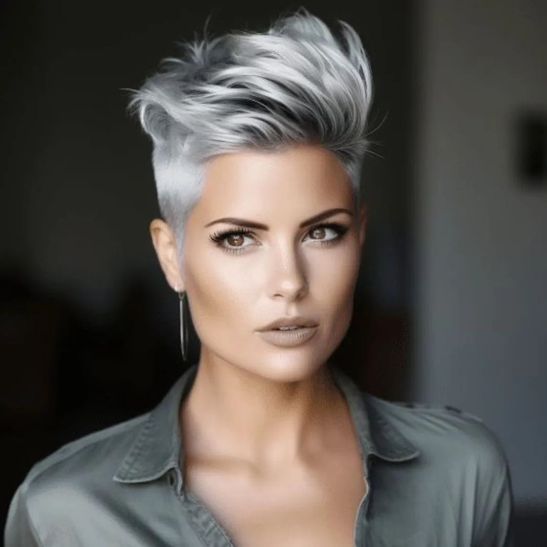 100+ Very Short Haircuts For 2024 - Really Cute Short Hair For Women images 59